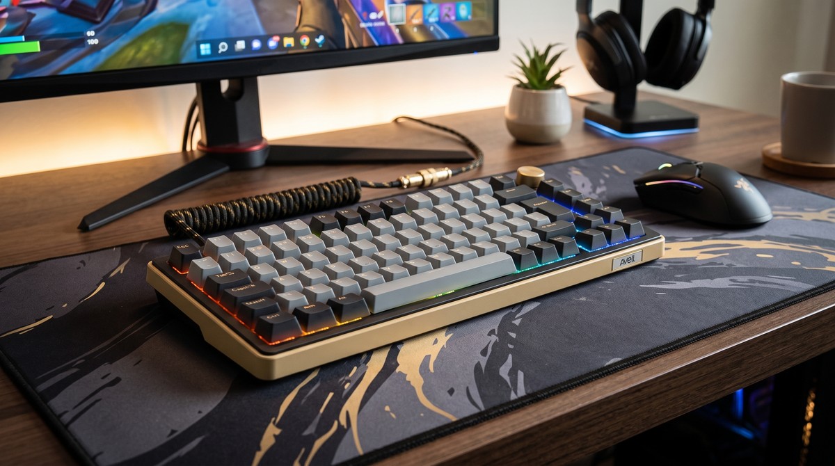 Mais precisão e rapidez! Avell lança teclados magnéticos para gamers com velocidade extrema