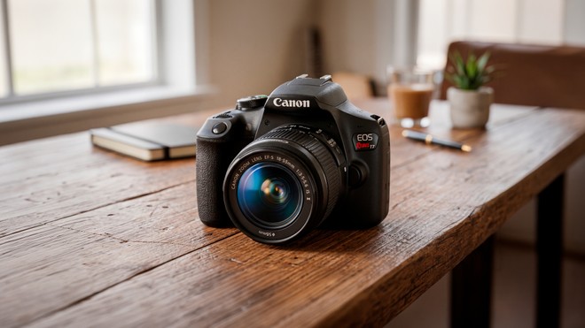 Câmera DSLR no precinho: Canon EOS Rebel T7+ surge em oferta em até 21x sem juros