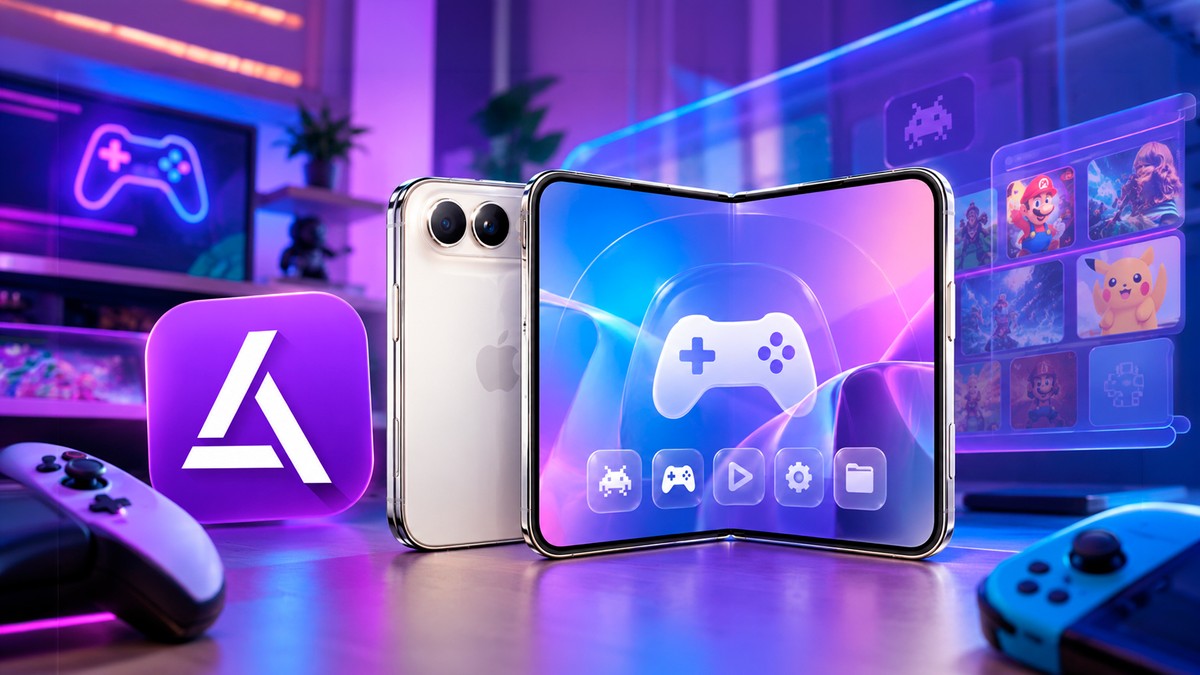 Emulador Delta 2.0 chega com suporte ao iPhone Duo e visual Liquid Glass