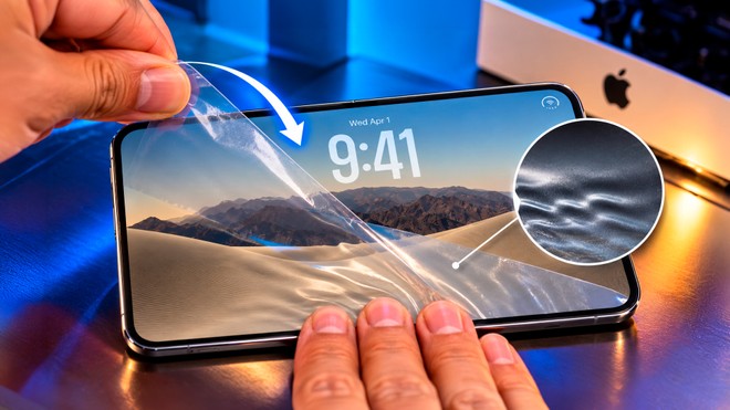 iPhone Duo: "segredo" na tela divulga ondulações no display e provoca controversa