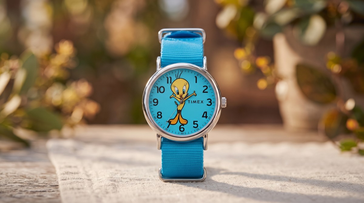 Timex lança relógios nostálgicos do Looney Tunes com surpresa oculta na luz noturna