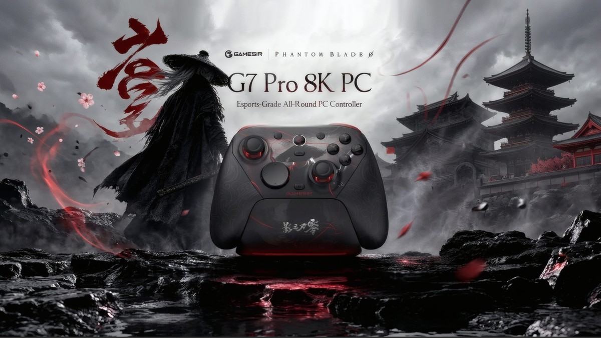 GameSir lança controle personalizado de Phantom Blade Zero com base carregadora e mais