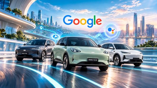 Geely e Google revelam colaboração que apresenta aos carros integracao com Gemini e Maps