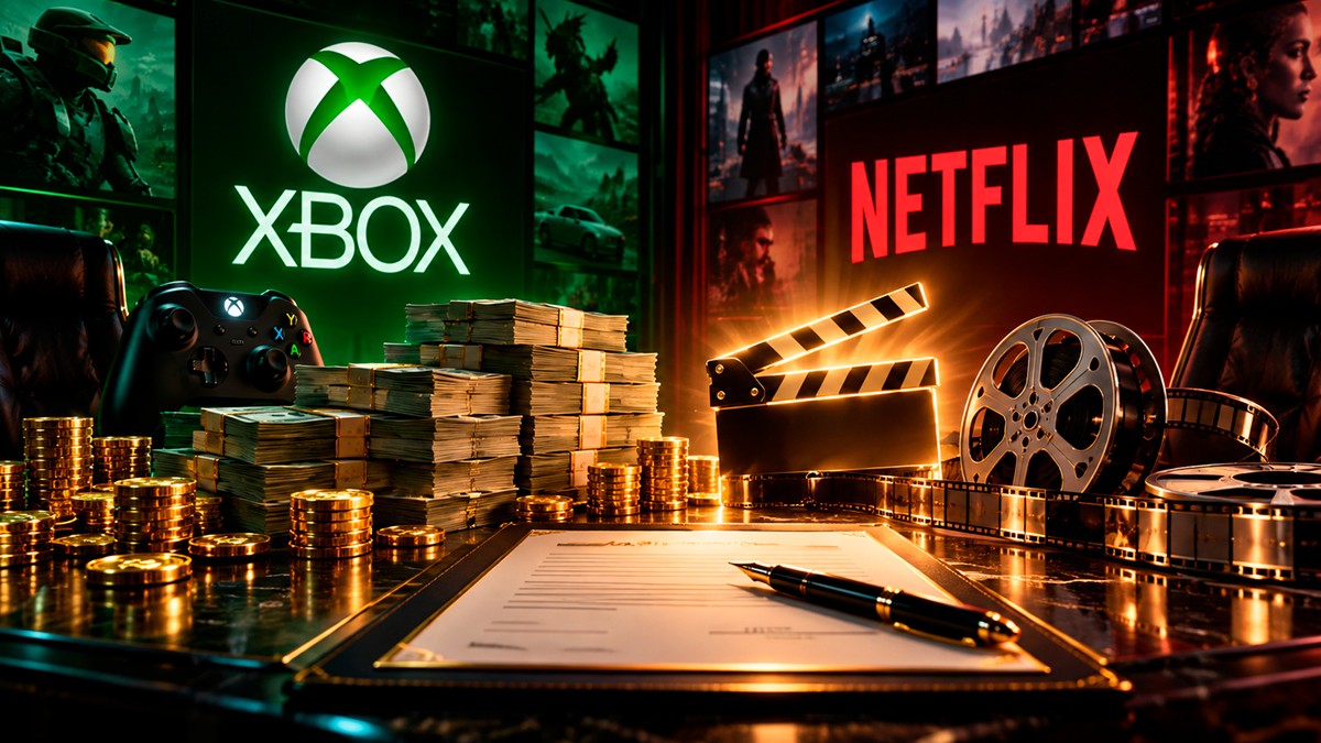 XBOX teria pedido valor altíssimo à Netflix para transformar seus jogos em filmes e séries