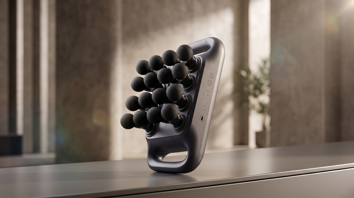 Xiaomi lança massageador portátil com 16 cabeças que trabalham sozinhas e tem preço baixo