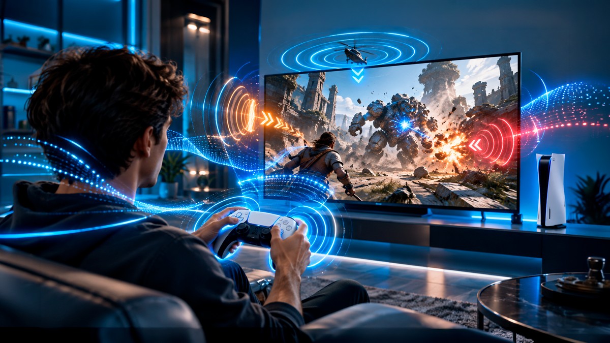 Sony registra patente de sistema que permite que jogadores surdos "vejam" os sons dos jogos