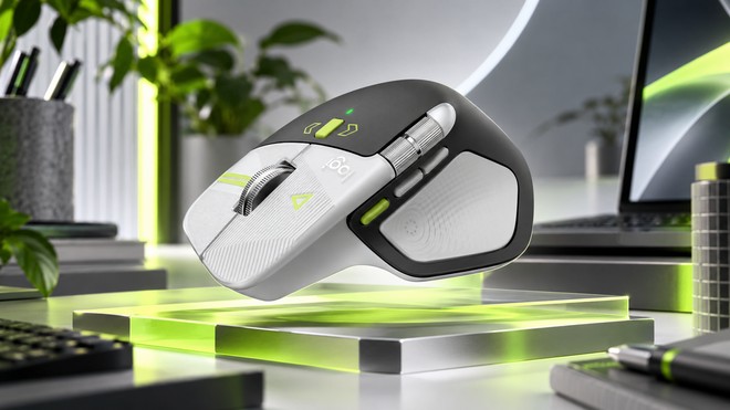 Logitech lança MX Master 4 Developer Edition com design inspirado em programação
