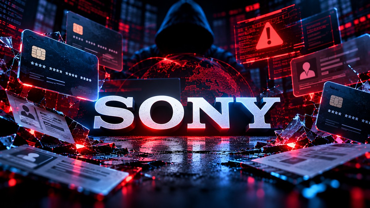 Sony sofre ataque massivo e até dados bancários de clientes são vazados