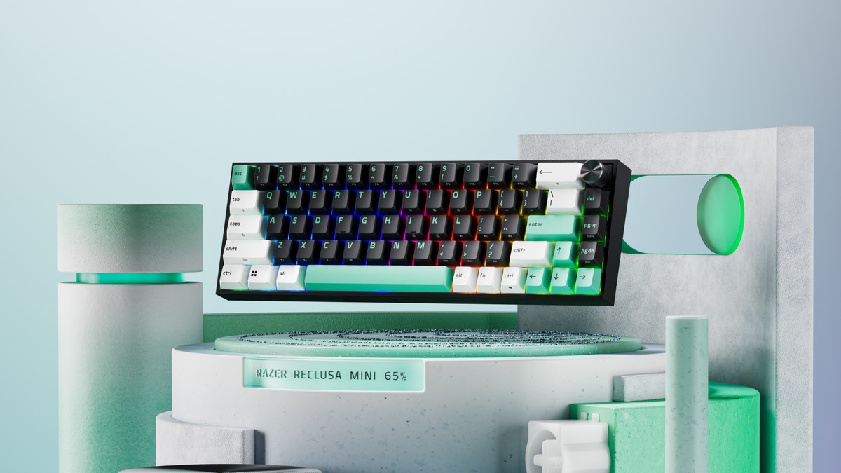 Razer lança teclado gamer sem fio com switches magnéticos e alta personalização