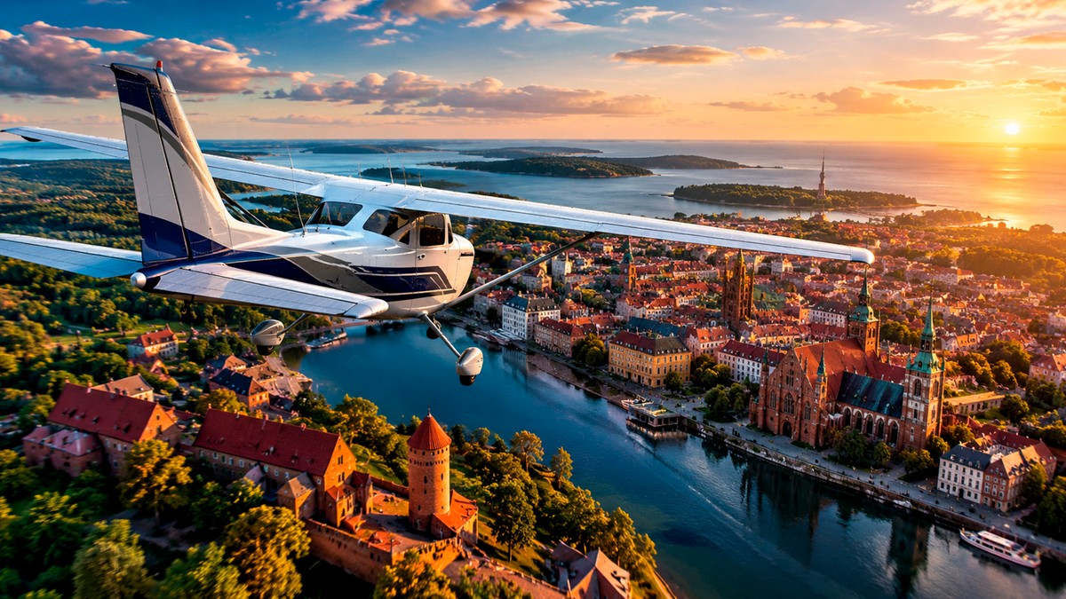 Microsoft Flight Simulator: update gratuito reformula Polônia e Bálticos