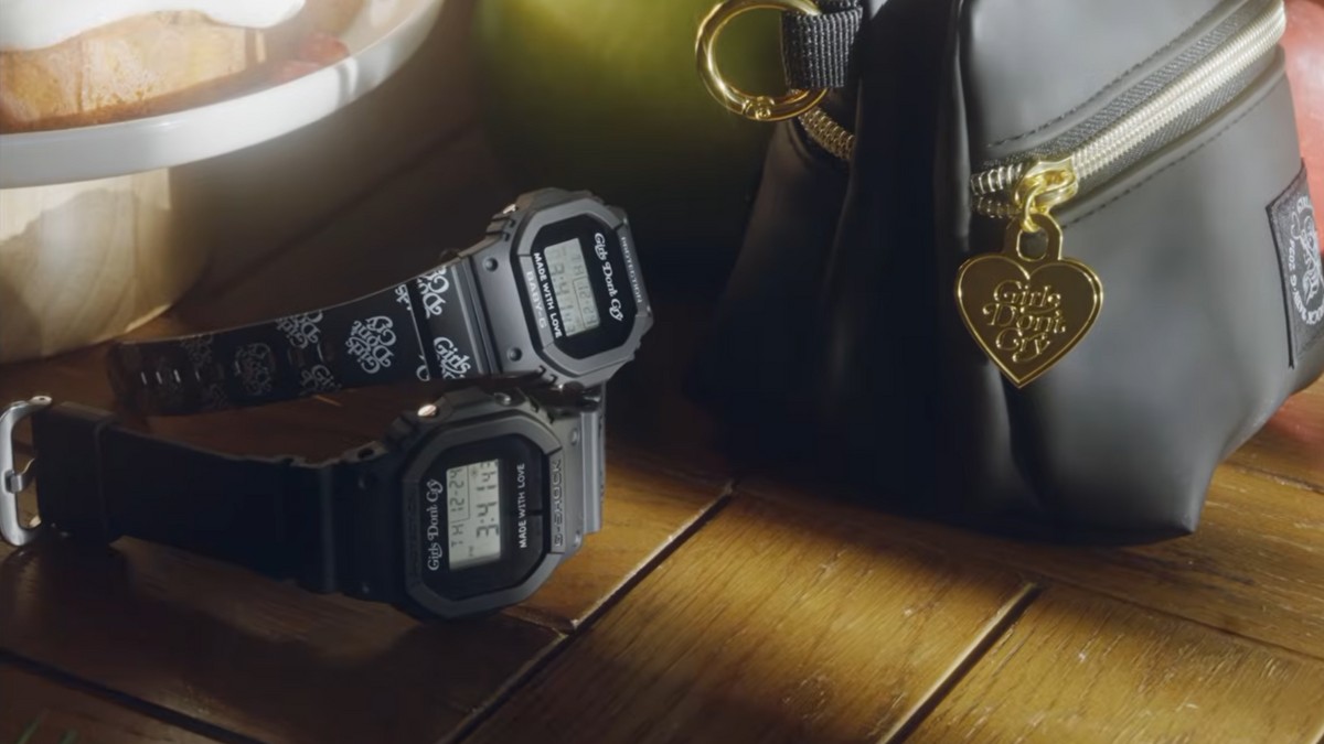 Casio e Girls Dont Cry lançam edição especial de G-Shock e Baby-G com surpresa na tela