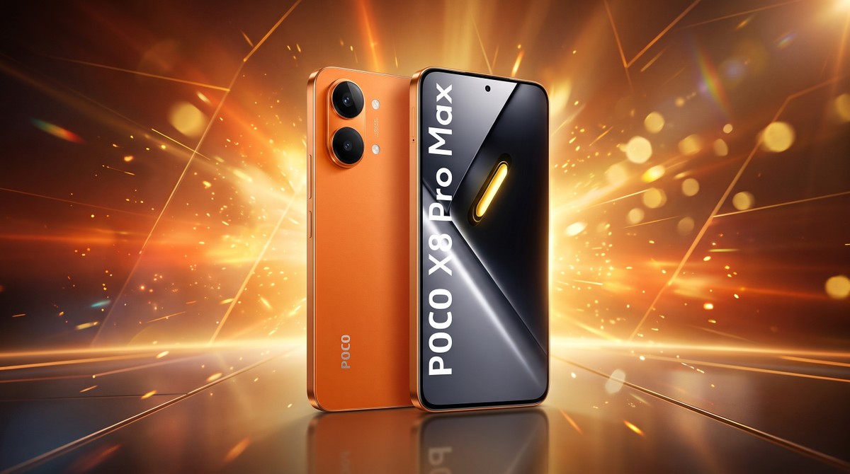 POCO X8 Pro Max com até 512 GB no precinho: celular que tem 8.500 mAh e tela de 3.500 nits