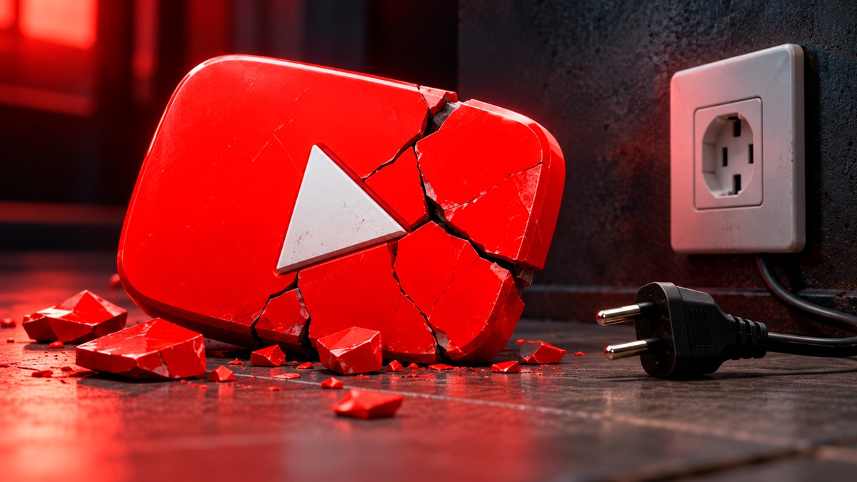 YouTube fora do ar? Usuários relatam falhas nesta quarta (28)