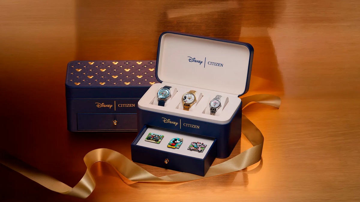 Citizen lança kit de relógios de Mickey e Minnie limitado a 300 unidades e preço alto