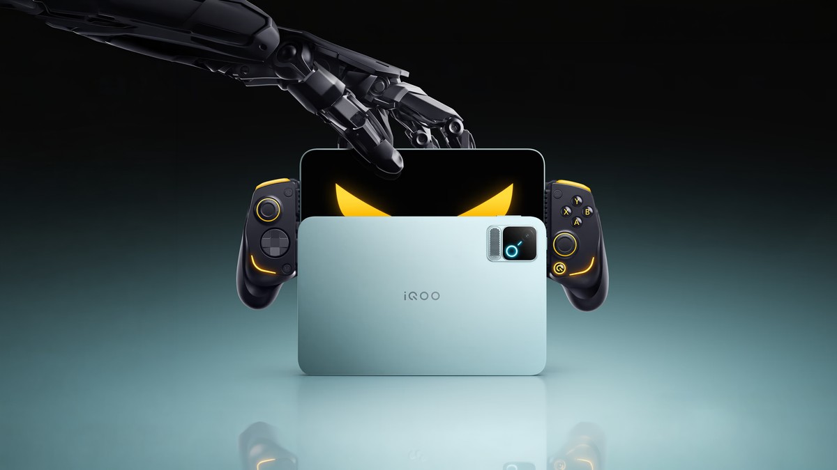 iQOO Pad Pro 8,8" é novo tablet gamer compacto com Snapdragon e resfriamento ativo