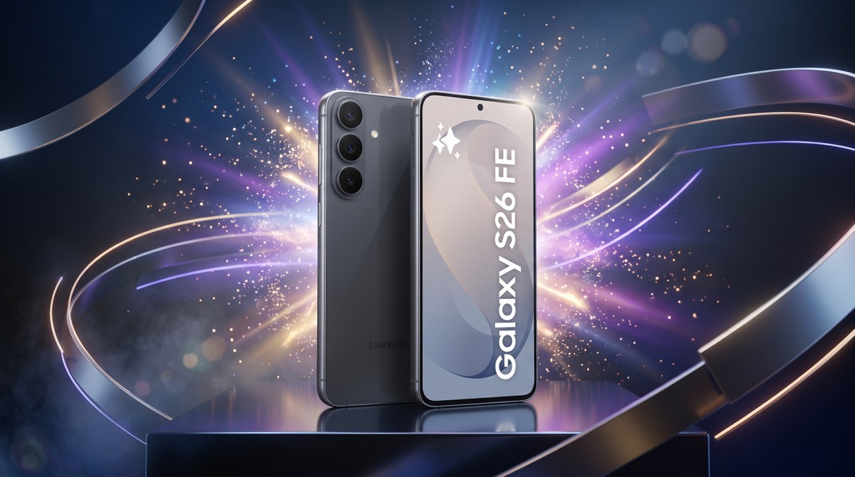 Galaxy S26 FE em promoção: top acessível com IP68, One UI 9 e tela grande