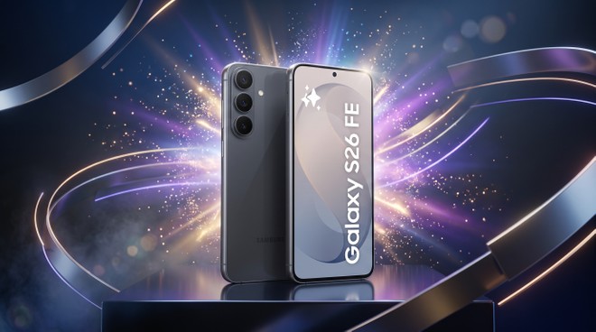 Samsung Galaxy S26 FE com desconto: modelo acessível com IP68 e tela grande
