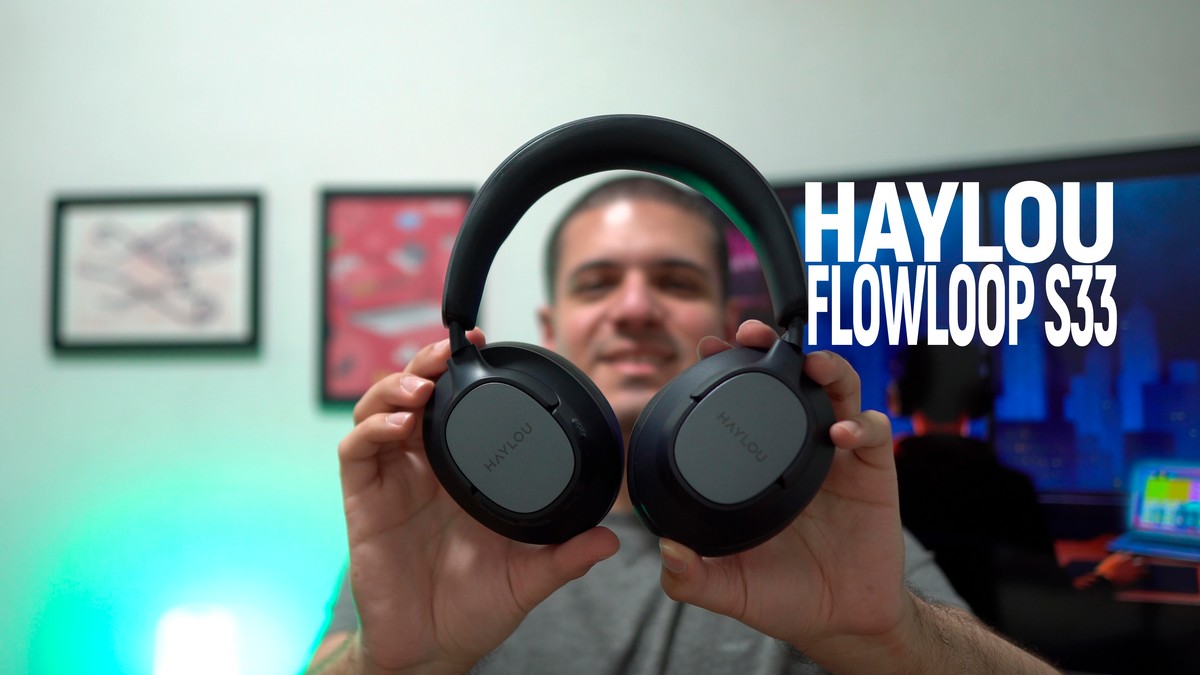 Haylou FlowLoop S33 une ANC competente e bateria impressionante | Análise / Review