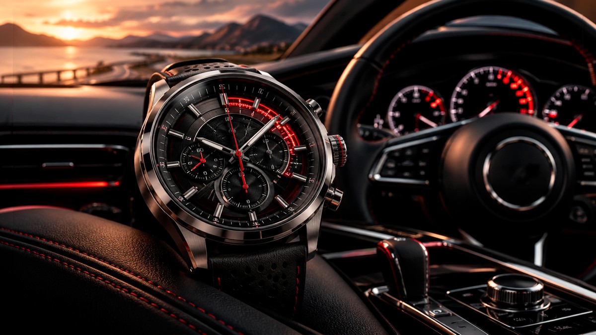 Seiko e Mazda lançam relógio exclusivo com design inspirado em painel de carro