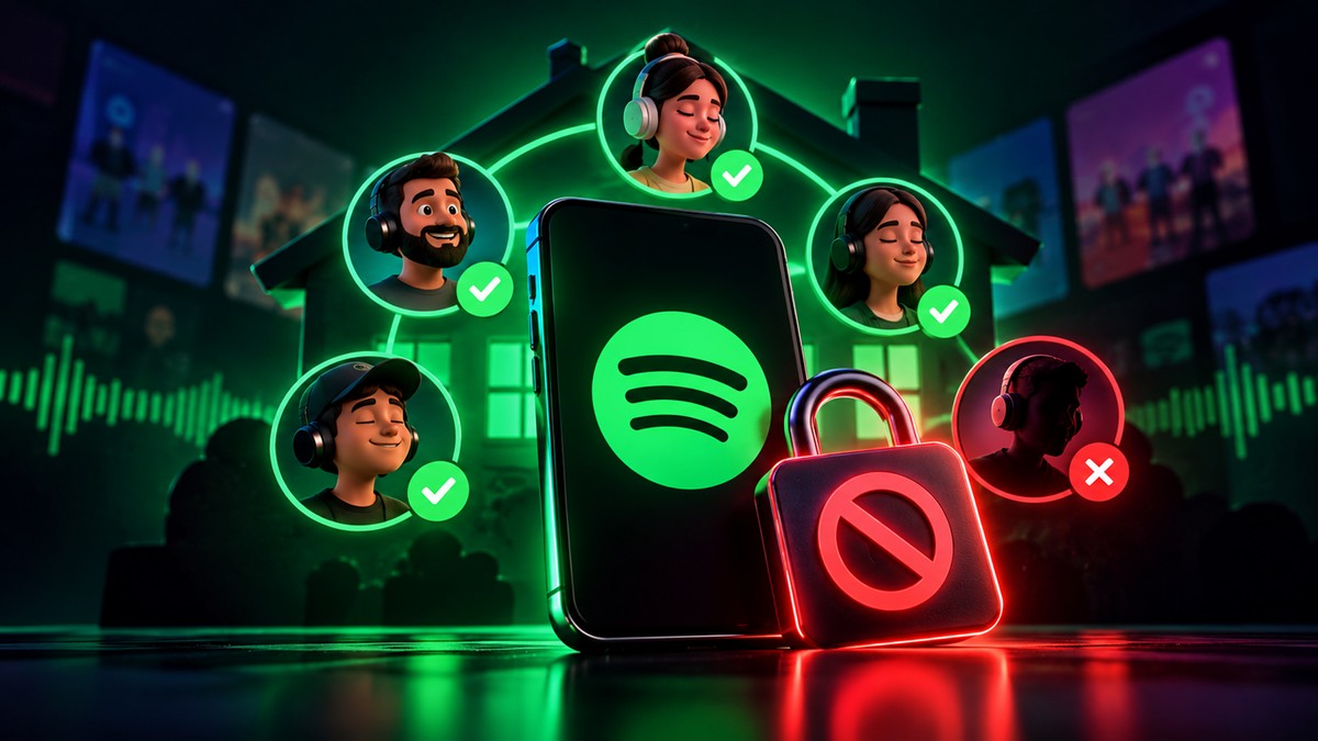 Spotify: novas regras do Plano Premium Família podem resultar em banimento de até um ano