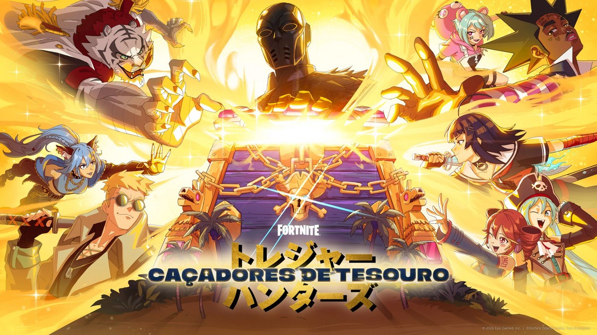 Fortnite anuncia evento colossal com One Piece, A$AP Rocky e muito mais