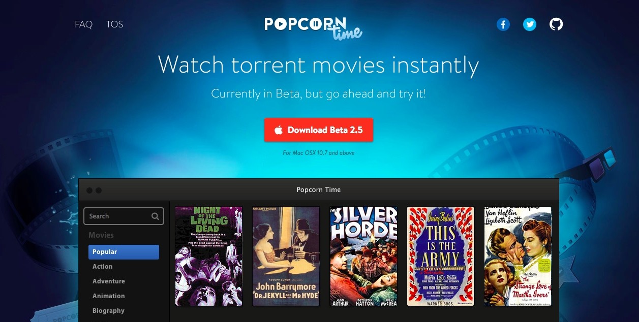 O “Netflix pirata” agora está no iOS: Popcorn Time chega ao