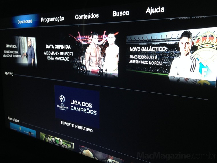 Esportes no app Apple TV - Suporte da Apple (BR)