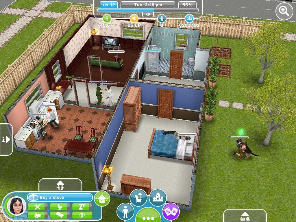 Jogue The Sims no celular!