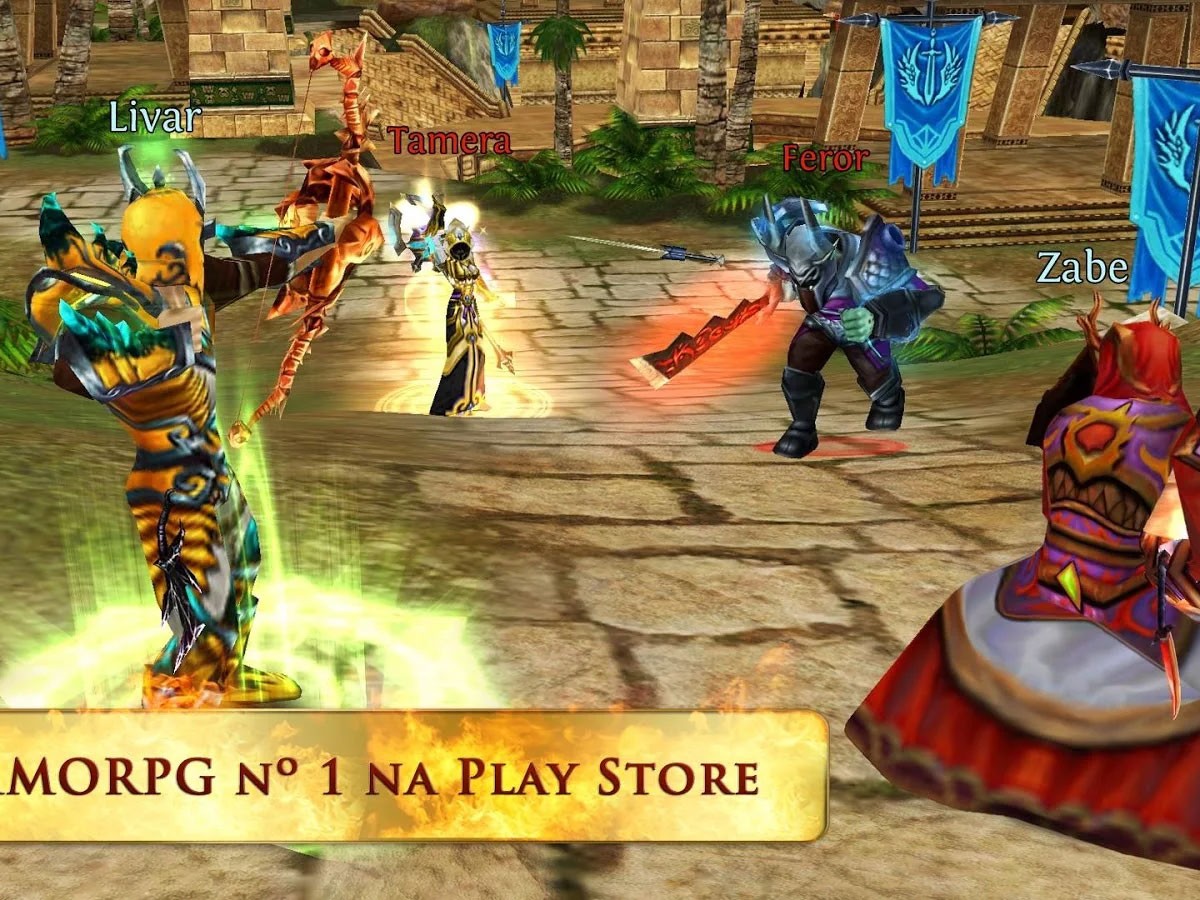 Conheça Chaos Legends, jogo de RPG multiplayer online disponível para  Android e iOS 