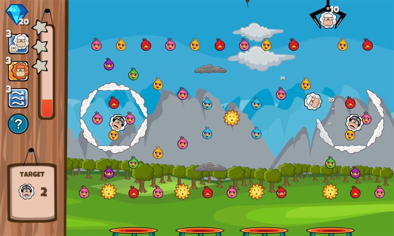Ovelhas voadoras contra pássaros raivosos nesse viciante jogo para Windows  Phone 