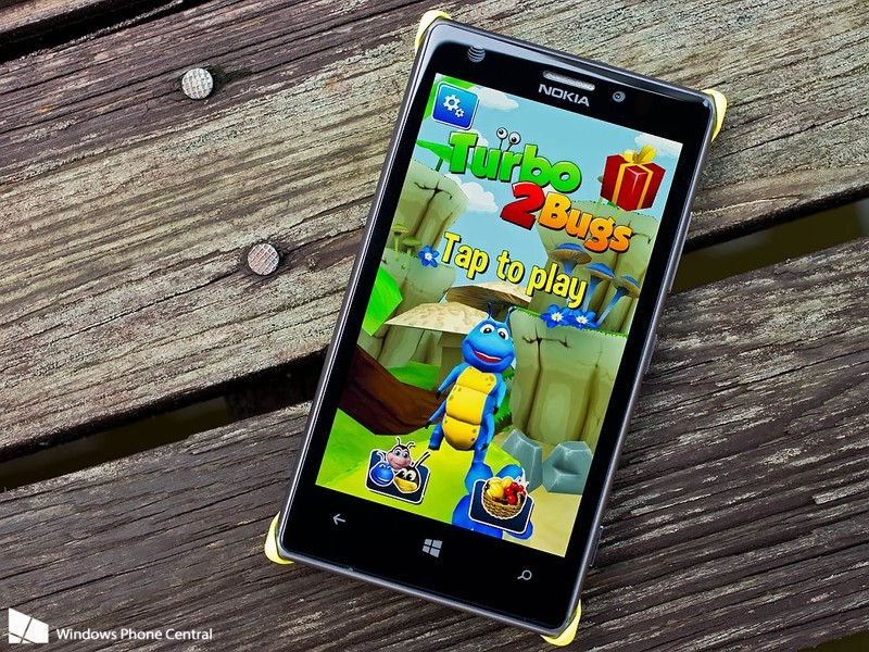 Escape do raio de luz da morte no Turbo Bugs para Windows Phone 